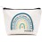 LIBIHUA Makeup Bag Cosmetic Bag Travel Pouch,Teacher Month Appreciation Gifts for Educator- Birthday Christmas Gift-Teach,Love,Inspire,Motivate,Lead, Encourage,Listen,Connect Include,Teacher life