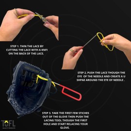 Baseball or Softball Glove Lacing Tool