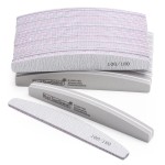 BTYMS 35 Count Nail Files and Buffers, Limas 100/180 Reusable Nail Sanding Blocks for Acrylic Nails and Natural Nails