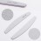 BTYMS 35 Count Nail Files and Buffers, Limas 100/180 Reusable Nail Sanding Blocks for Acrylic Nails and Natural Nails