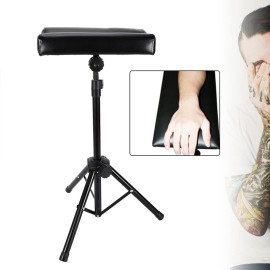 70-100cm Adjustable Tattoo Arm Leg Rest Stand Armrest,Tattoo Armrest Arm Bar Leg Rest Stand with 150kg Load Bearing, Foldable Arm Leg Rest Stand Tripod for Tattoo Studio Artist