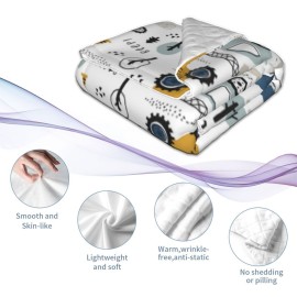 Baby Blanket Truck for Boy Girl Childish Excavator Newborn 30x40 Inch Toddler Infant Nursery Throw Blankets Double Layer Comfy Soft Plush Stroller Crib Quilt