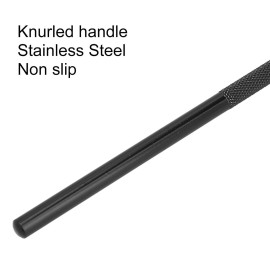 Mirror for Eyelash Heart Shaped Lash Mirror Detachable Mirror for Lash Extension Supplies Professional Portable Stainless Steel Makeup Eyelash Mirror for Lash Extension(Black)