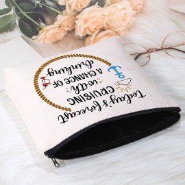 POFULL Cruise Themed Gift Boat Cocktails for Friends Groups Cosmetic Bag (Forecast Cruising)