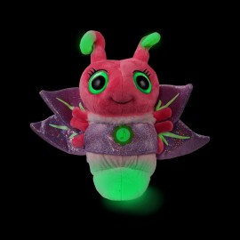 Glowies Fireflies by Eolo - Pink Baby Sleep Soothers with Toddler Nightlight, 3 Soothing Lullabies, 2 Relaxing Sounds, Infant Sleep Aid, Nursery Night Light