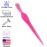 Iconikal 50-Pack Dermaplaning Eyebrow Razor Tool, Pink for Shaping Trimming Primping Morning Routine