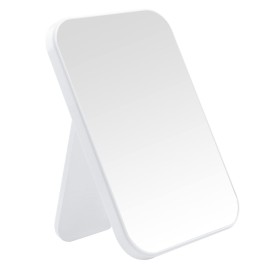 DVHOK 8-Inch Desktop Makeup Mirror, Portable Princess Mirror,Table Desk Wall Hanging Dual-Purpose Square Mirror White DVHOK 8-Inch Desktop Makeup Mirror, Portable Princess Mirror,Table Desk Wall Hanging Dual-Purpose Square Mirror White