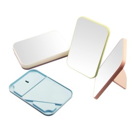 DVHOK 8-Inch Desktop Makeup Mirror, Portable Princess Mirror,Table Desk Wall Hanging Dual-Purpose Square Mirror White DVHOK 8-Inch Desktop Makeup Mirror, Portable Princess Mirror,Table Desk Wall Hanging Dual-Purpose Square Mirror White