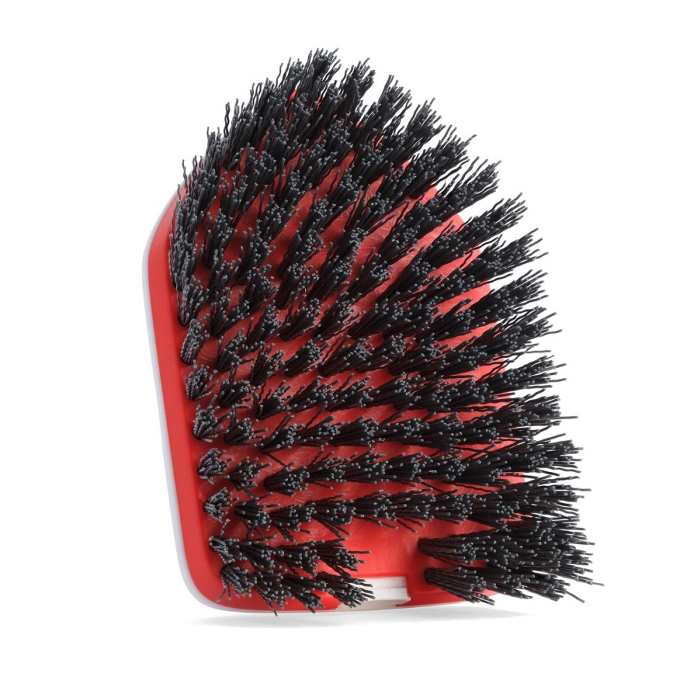 Moku Home Replacement Scrubber Refill for Extendable Tub Tile Shower Scrubber for Cleaning Non-Scratch (1x Bristle Brush Red)