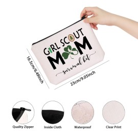 TSOTMO Scout Mom Gift Girl Scout Mom Appreciation Survival Kit Girl Scouting Zipper Pouch Makeup Bag (SK GirlScoutMom) TSOTMO Scout Mom Gift Girl Scout Mom Appreciation Survival Kit Girl Scouting Zipper Pouch Makeup Bag (SK GirlScoutMom)