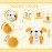 Sosation 20 Pcs Small Dog Plush Stuffed Puppy Bulk Back to School Party Favor Gift 5.2inch Adopt a Puppy Stuffed Animal Dog Party Favor Toy for Goodie Bag Filler Kids Classroom Rewards Pet Adoption