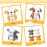 Sosation 20 Pcs Small Dog Plush Stuffed Puppy Bulk Back to School Party Favor Gift 5.2inch Adopt a Puppy Stuffed Animal Dog Party Favor Toy for Goodie Bag Filler Kids Classroom Rewards Pet Adoption