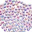 DIAO79NI Rhinestones 1440pcs SS3 Glass Nail Art Crystal AB Color Flatback Gemstones for Crafts Nails Makeup Bags and Shoes DecorationSS3, AB Color