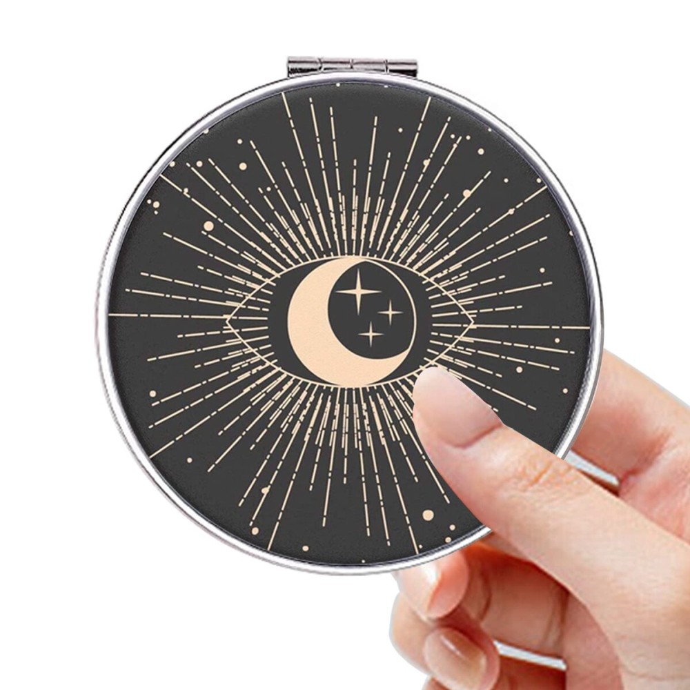 Acedada Compact Mirror - Pocket & Travel Mini Folding Handheld Double-Sided 1x/2x Magnifying Mirror for Women & Girls Acedada Compact Mirror - Pocket & Travel Mini Folding Handheld Double-Sided 1x/2x Magnifying Mirror for Women & Girls