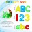 67 Pcs Plastic Practice Set Transparent Letters and Numbers Include Uppercase Letters Lowercase Letters and Numbers Colorful Plastic Letters and Numbers for Kids Counting and Spelling, Ages 3+