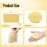 360+1 Count Compressed Facial Sponges, Luxiv Round Face Sponge Professional Compressed Makeup Removal Sponges for Estheticians Wash Face Sponge Compress Exfoliating Spa Pads With Portable Case