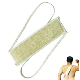 Plai Na Natural Loofah 2 Layers Back Scrubber Sponge Body for Shower Back Exfoliator Exfoliating Scrubber Deep Clean