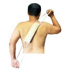 Plai Na Natural Loofah 2 Layers Back Scrubber Sponge Body for Shower Back Exfoliator Exfoliating Scrubber Deep Clean Plai Na Natural Loofah 2 Layers Back Scrubber Sponge Body for Shower Back Exfoliator Exfoliating Scrubber Deep Clean