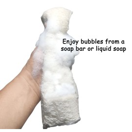 Plai Na Natural Loofah 2 Layers Back Scrubber Sponge Body for Shower Back Exfoliator Exfoliating Scrubber Deep Clean Plai Na Natural Loofah 2 Layers Back Scrubber Sponge Body for Shower Back Exfoliator Exfoliating Scrubber Deep Clean