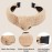 TOBATOBA Straw Headbands - 3pcs Top Knot, Summer Boho Woven No Slip Raffia Rattan