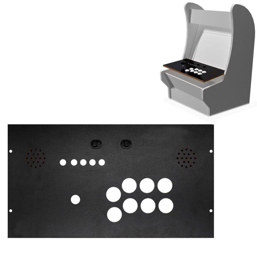 Intec Gaming Mount SWITCH Fighting Stick (Only SINGLE Player) Compatible with specific models of Arcade1up arcade machine