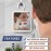 MIRRORVANA Hangable Fogless Shower Mirror for Shaving with 360 Swivel Hook for Hanging - Anti Fog and Shatterproof 6.3 x 6.3 Surface