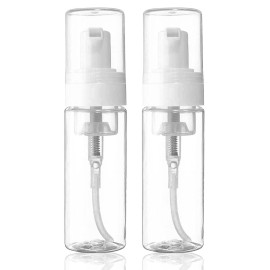 Foam Pump Bottle - SOTICA 2PCS 7OZ Foam Bottle Dispenser Transparent Foaming Soap Dispenser Empty Travel Pump Bottle for Refillable Cosmetic Pump Dispensers Foam Pump Bottle - SOTICA 2PCS 7OZ Foam Bottle Dispenser Transparent Foaming Soap Dispenser Empty Travel Pump Bottle for Refillable Cosmetic Pump Dispensers