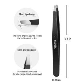Eyebrow Tweezers for Women ZERNBER Best Precision Tweezers for Men Chin Hair Professional Tweezer for Facial Hair Remover