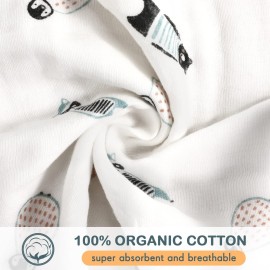 Chumia 20 Pack Baby Muslin Burp Cloths Baby Wash Cloths with Sensitive Skin 6 Layer Cotton Face Towels Bath Towel Absorbent for Toddler Kids Shower10 x 10 Inch