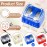 5 Pack Makeup Pencil Sharpener Plastic Lip Liner Pencil Eyeliner Sharpener Cosmetic Manual Tools for Eyeliner(Colorful)