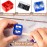 5 Pack Makeup Pencil Sharpener Plastic Lip Liner Pencil Eyeliner Sharpener Cosmetic Manual Tools for Eyeliner(Colorful)