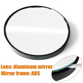 10X Magnifying Makeup Mirror with 1 Tweezers Portable Round Mirror 2 Suction Cups Travel Set for Eyebrow Tweezing Blackhead Blemish Removal Bathroom Magnified Cosmetic Mirror (Diameter 4.3 inches) 10X Magnifying Makeup Mirror with 1 Tweezers Portable Round Mirror 2 Suction Cups Travel Set for Eyebrow Tweezing Blackhead Blemish Removal Bathroom Magnified Cosmetic Mirror (Diameter 4.3 inches)