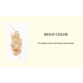 Le Walk Le walk Compact Photoprotective Powder Mineral Sunscreen YVA/UVB, 0.42 Ounce (Pack of 1)