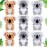 9 Pcs Koala Bear Plush Mini Stuffed Animal Small Koala Bear Keychain Plush Soft Huggable Bulk Toy Forest Stuffed Animals Set for Kids Birthday Party Favors Gifts Award, 4 Inches