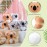 9 Pcs Koala Bear Plush Mini Stuffed Animal Small Koala Bear Keychain Plush Soft Huggable Bulk Toy Forest Stuffed Animals Set for Kids Birthday Party Favors Gifts Award, 4 Inches