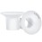 MompMuir 15mm Silicone Flange Inserts Compatible with Momcozy S9 Pro S10 S12 Pro, Paruu P10 P3 R12, TSRETE, kmaier, MomWills, for Spectra S1/S2, Medela Breast Pump, Reduce 24-25mm Tunnel to 15mm, 2pcs