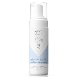 PHILIP KINGSLEY | Volumizing Froth Styling Mousse | Root Lifting Moose | Long-Lasting Volume and Lift with Medium Hold | 11.69oz