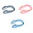 Ruwado 3 Pcs Nose Clips for Swimming Kids Silicone Plastic Waterproof Clear Multi Color Nose Plugs Protector for Adults Training Water Sports Outdoor Activities Pool Accessories