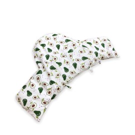 High Chair Cover for IKEA Antilop,Cotton Cover for Inflatable Cushion, Cushion Cover as High Chairs Accessories for Babies and Toddlers, It is Only Cover! (Avocado)