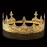 Crown Hair Jewelry Royal King Diadem Men Metal Big Tiaras For Wedding Prom Bridal Party Halloween Costume Christmas Gifts(Dark Gold)