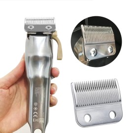 Blade Fit for Wahl Clippers Blades Replacement, Precision 2 Holes Adjustable Hair Trimmer Parts Blades Compatible with Wahl MC3 Replacement Blades, 5 Star Series , Super Taper, Magic Clip blade