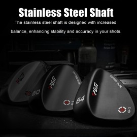 PGM Golf Wedge Set for Men&Women - 50/52/54/56/58/60/62/64 Degree Gap Wedge Sand Wedge Lob Wedge Right Hand - Milled Face for More Spin - Easily Escape from Bunker