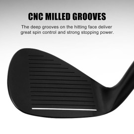 PGM Golf Wedge Set for Men&Women - 50/52/54/56/58/60/62/64 Degree Gap Wedge Sand Wedge Lob Wedge Right Hand - Milled Face for More Spin - Easily Escape from Bunker