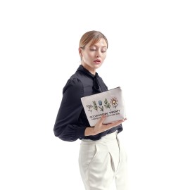 ZJXHPO Occupational Therapist Appreciation Gift OT Survival Kit Occupational Therapy Helping You Grow Your Own Way Makeup Bag With Zipper (OT Way) ZJXHPO Occupational Therapist Appreciation Gift OT Survival Kit Occupational Therapy Helping You Grow Your Own Way Makeup Bag With Zipper (OT Way)