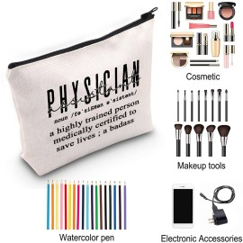 ZJXHPO Physician Assistant Definition Survival Kit PA Makeup Bag With Zipper PA Student Survival Kit PA Graduation Gift (PA Definition)