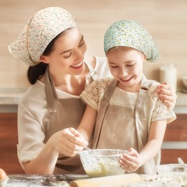 Dingion 6 Pcs Floral Hair Bandanas Head Kerchief Women Bandana Print Chiffon Hair Scarf Triangle Head Kerchief with Ties(Classic Color) Dingion 6 Pcs Floral Hair Bandanas Head Kerchief Women Bandana Print Chiffon Hair Scarf Triangle Head Kerchief with Ties(Classic Color)