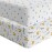 Featherhead 2-Pack Fitted Crib Sheets - 100% Cotton - 52 x 28 x 9 for Standard Crib and Toddler Mattress (Percale Blue Foxes)