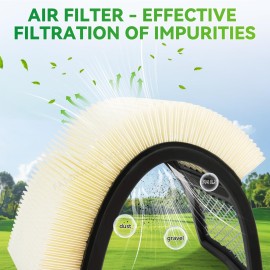 Panglong EZGO Tune Up Kit, Suitable for 1994-2003 EZGO TXT, Medalist 4 Cycle 295cc 350cc Gas Golf Cart, Replacement OEM72368G01 26591G01 72084-G01 72021-G01 5307