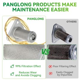 Panglong EZGO Tune Up Kit, Suitable for 1994-2003 EZGO TXT, Medalist 4 Cycle 295cc 350cc Gas Golf Cart, Replacement OEM72368G01 26591G01 72084-G01 72021-G01 5307