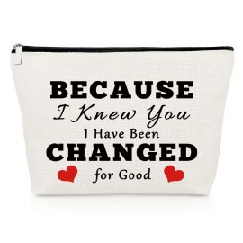 Musical Lover Gifts Music Makeup Bag Musical Theater Gift Music Lover Gift for Best Friend Women Friendship Inspirational Gifts Birthday Gift for Sister Friend Cosmetic Bag Thanksgiving Gift